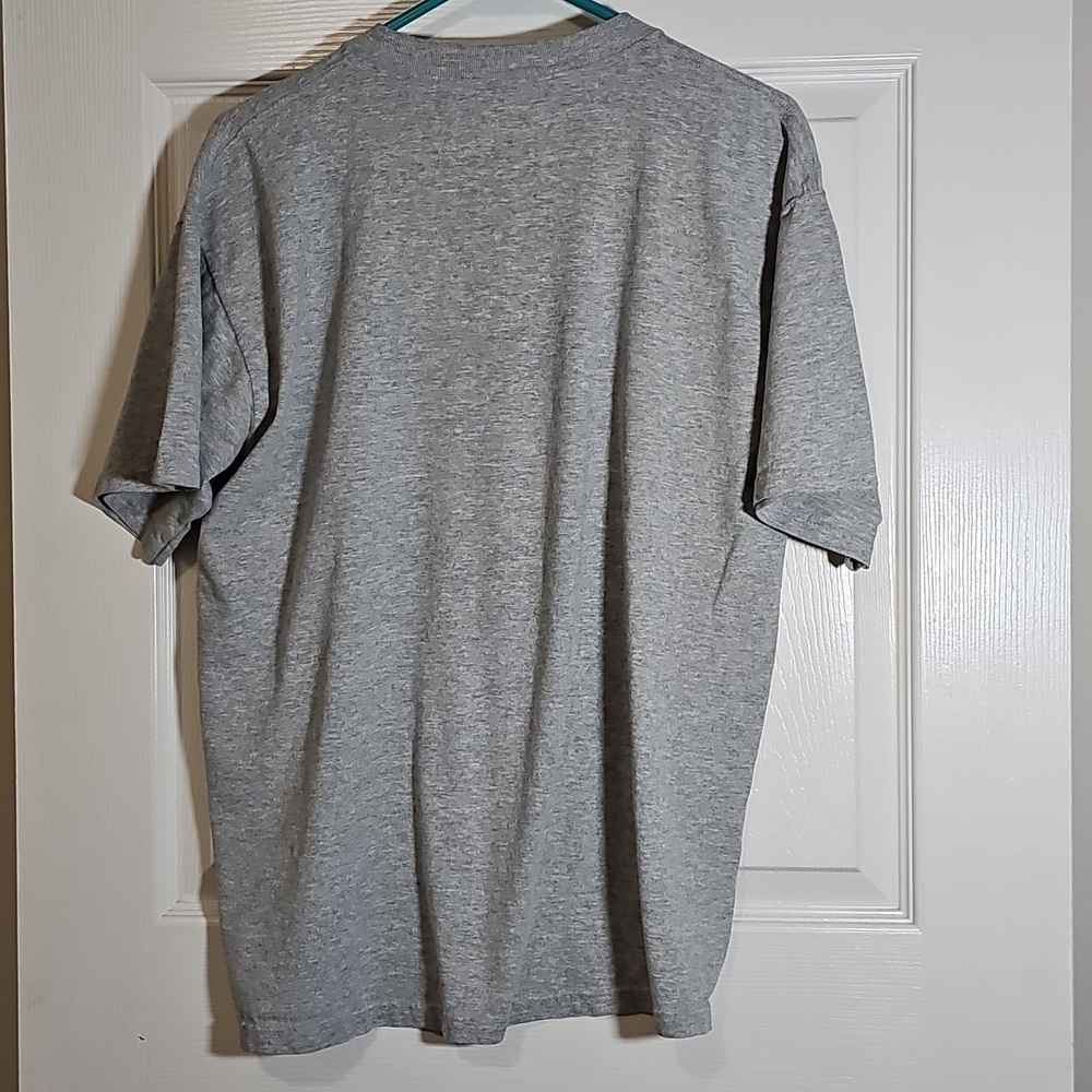 Set Of 4 Cotton T-shirts Solid Striped Crewneck V-Neck Men's Size L - Picture 10 of 13